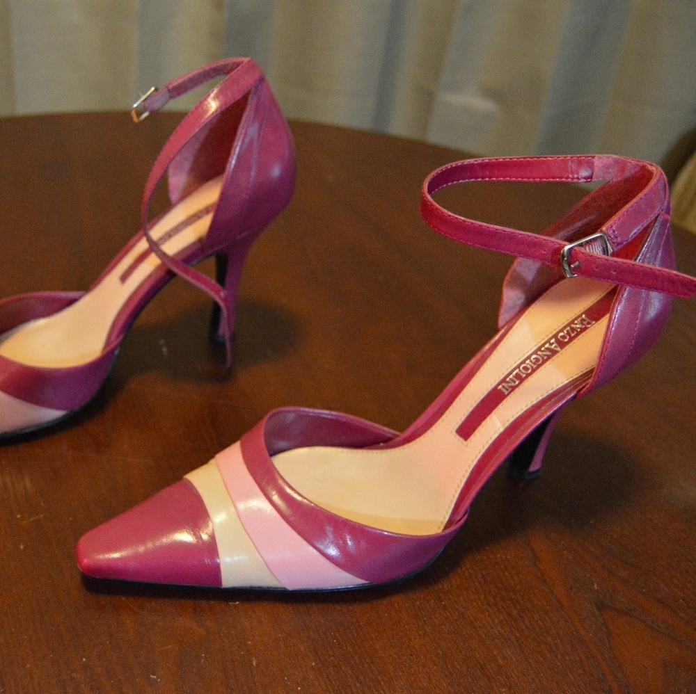Enzo Angiolini pink heels